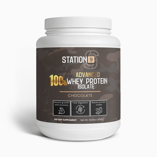 Station9 Advanced 100% Whey Protein Isolate (Chocolate)