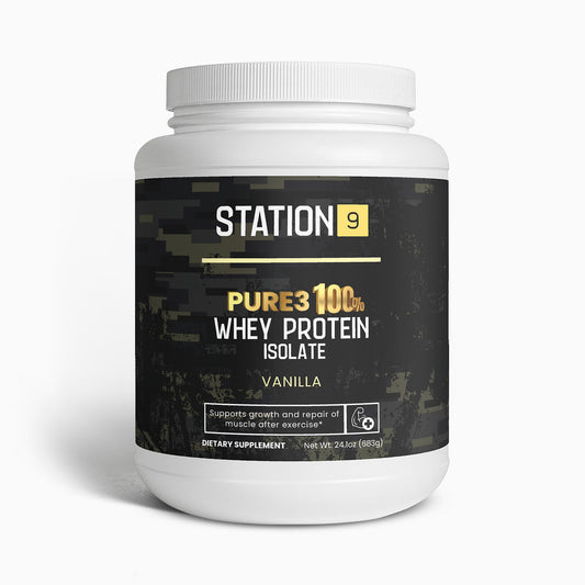 S9 Pure3 100% Whey Protein Isolate (Vanilla)