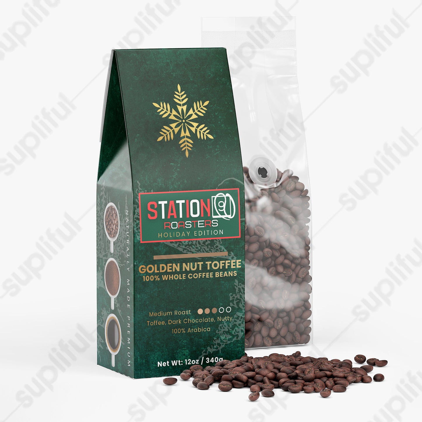 Golden Nut Toffee Coffee (Medium Roast)