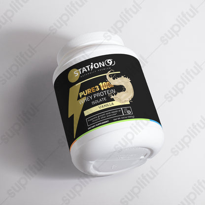 S9 Pure3 100% Whey Protein Isolate (Vanilla)