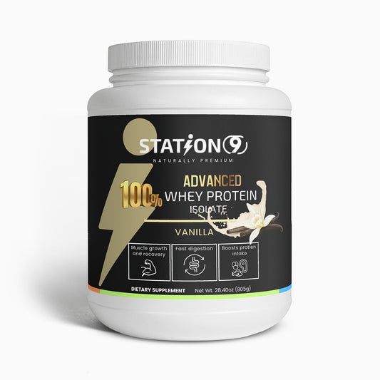 Station9 Advanced 100% Whey Protein Isolate (Vanilla)