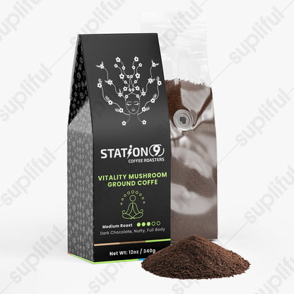 Vitality Mushroom Coffee (Medium Roast)