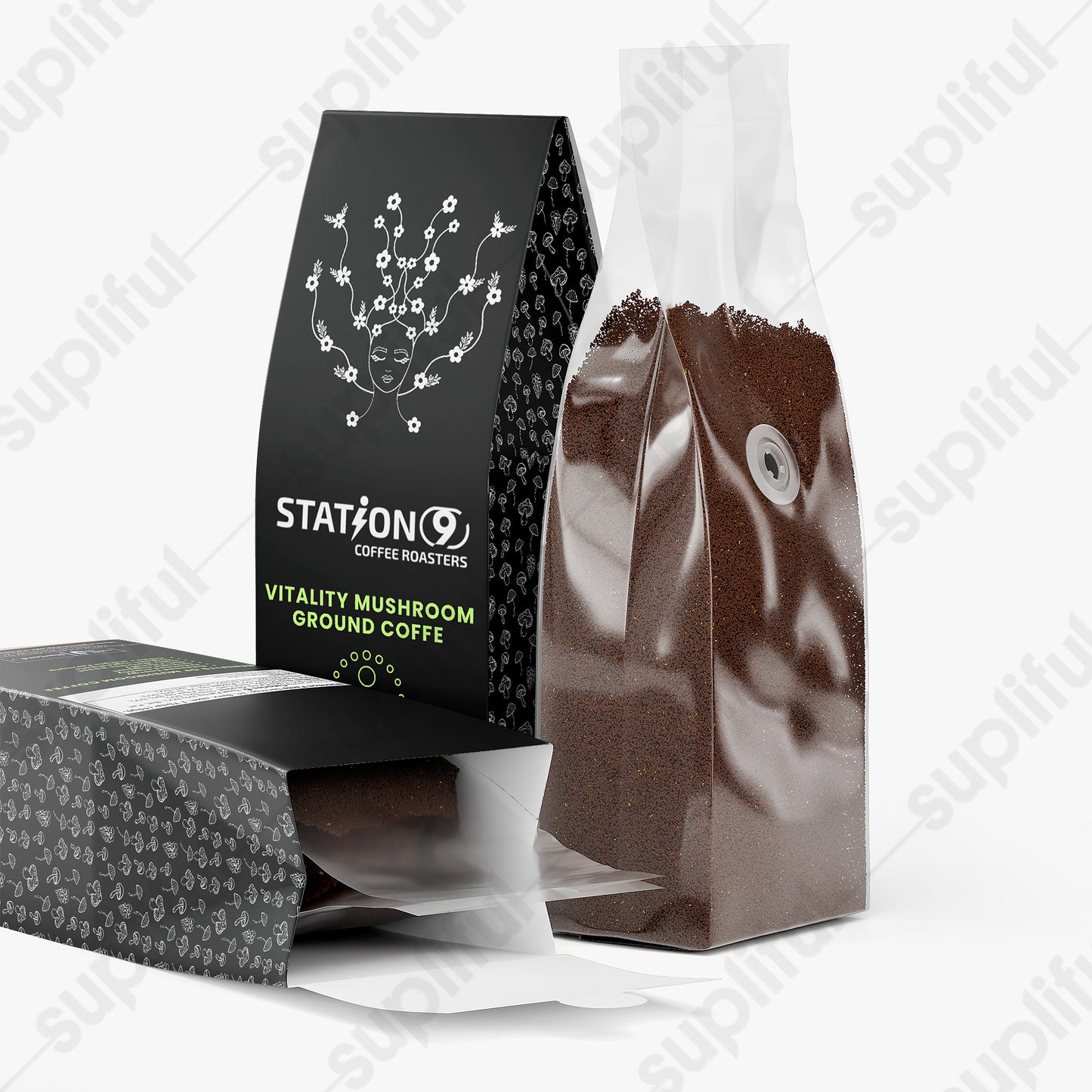 Vitality Mushroom Coffee (Medium Roast)