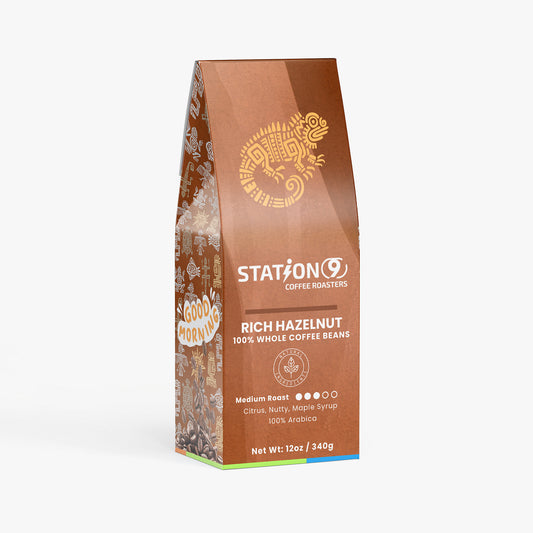 Station9 Rich Hazelnut Coffee (Medium Roast)