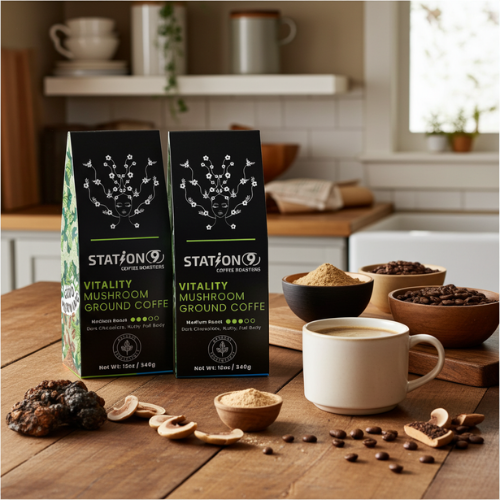 Vitality Mushroom Coffee (Medium Roast)