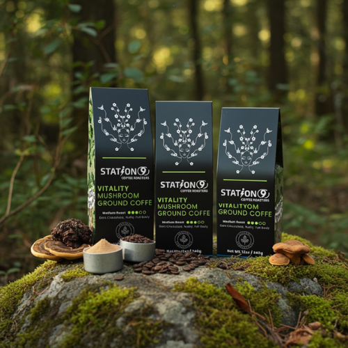 Vitality Mushroom Coffee (Medium Roast)