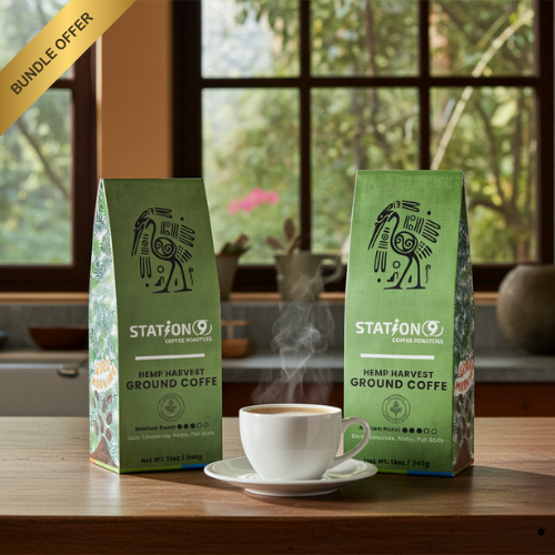 Bundle (2) Hemp Harvest Coffee